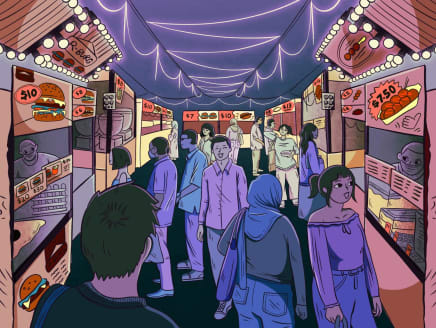 Besides the wide variety of goods available, festive bazaars and pasar malam provide an avenue for visitors to bond with families and friends. However, prices of the pasar malam offerings are escalating in recent years. 