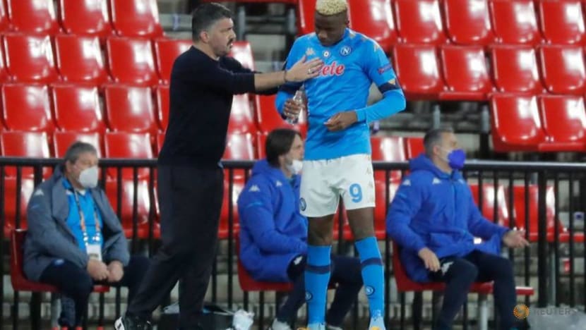 Napoli's Osimhen in hospital after head injury Napoli's Osimhen in hospital after head injury