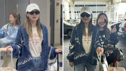 Charlene Choi Called Out For Giving Fans Cold Shoulder At New York Airport; Fan Says She Did Take Photos With Them