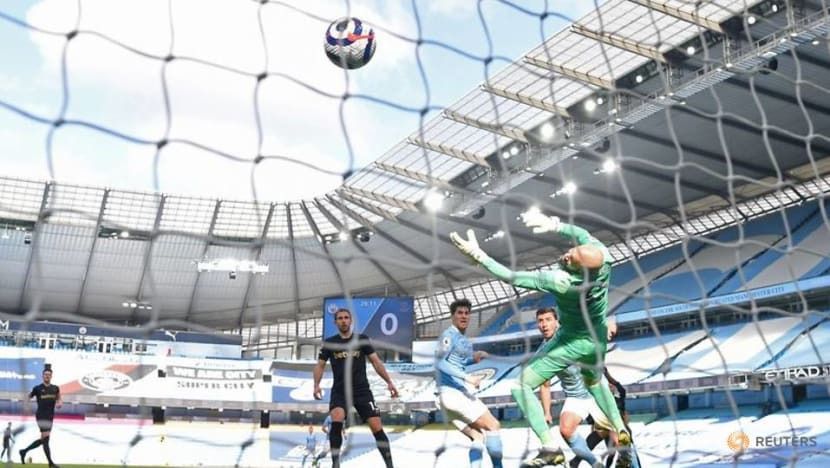 Football: City make it 20 straight wins with victory over West Ham
