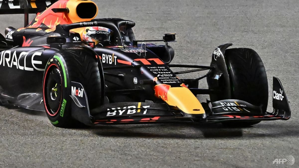 Red Bull’s Sergio Perez finishes first in F1 Singapore Grand Prix