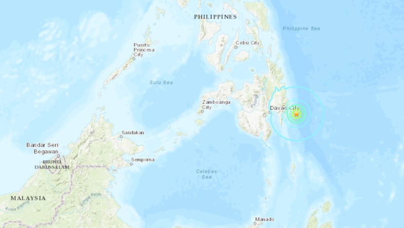 Gempa 6.0 Richter gegar Filipina