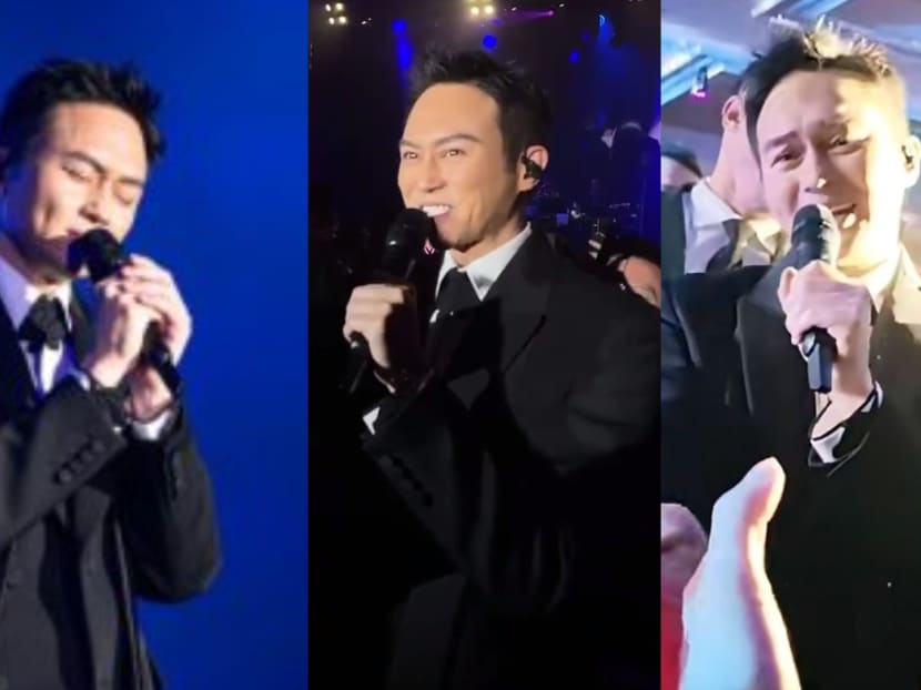 Julian Cheung meets overzealous fan; had the funniest expression