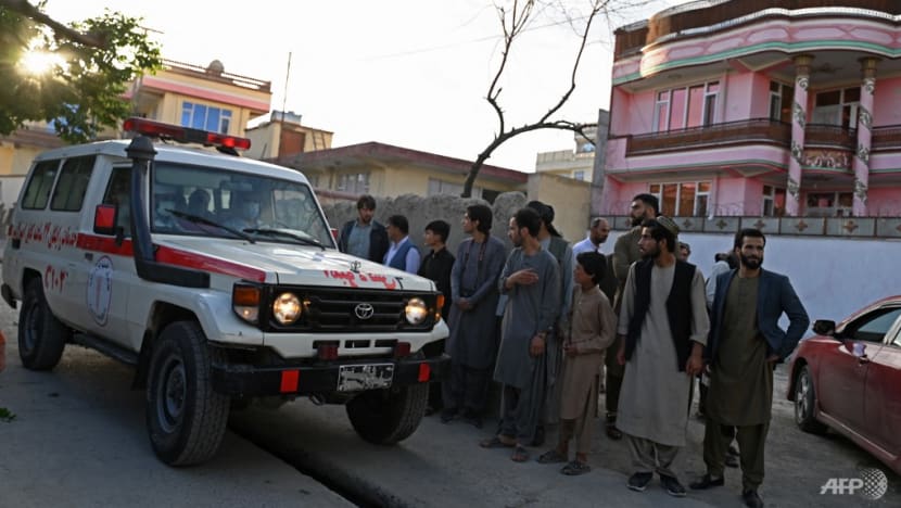 Blast kills more than 50 at Kabul mosque, its leader says Blast kills more than 50 at Kabul mosque, its leader says