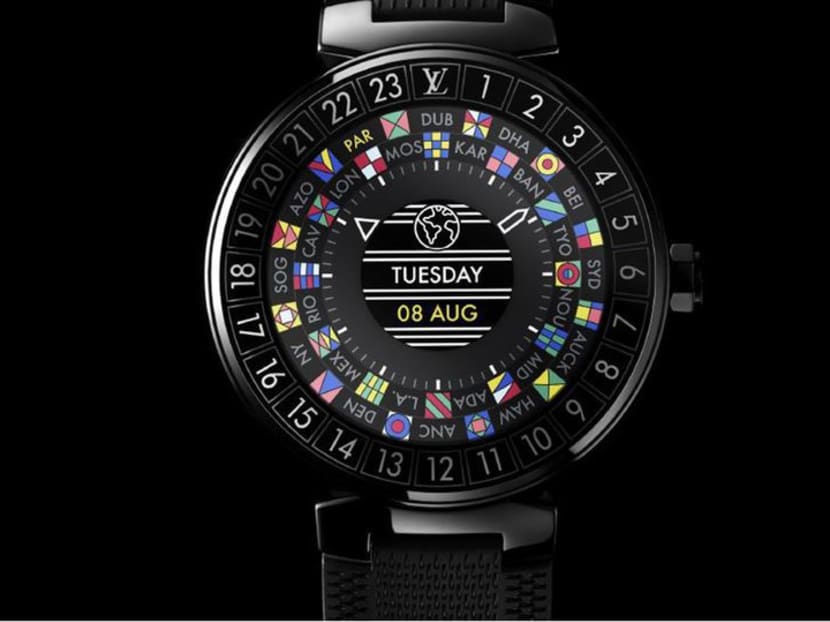 Louis Vuitton’s Tambour Horizon smartwatch. Photo: Louis Vuitton