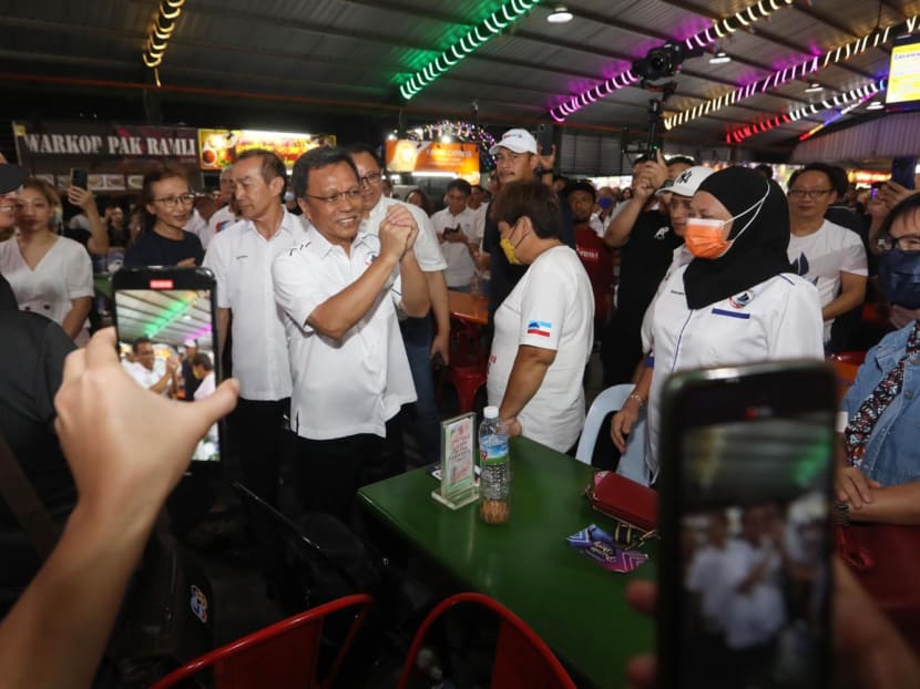 Malaysia GE2022: With helicopter and braving monsoon rain, Sabah’s political heavyweights criss-cross state to woo voters
