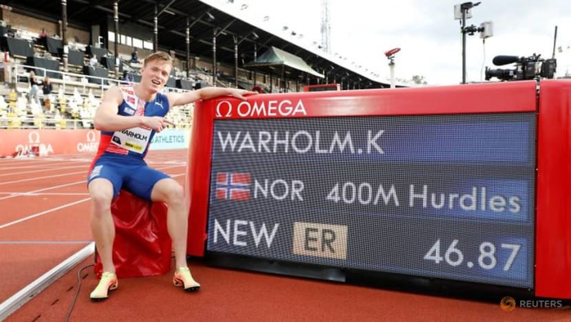 Athletics: Warholm sets new European record at Stockholm Diamond League Athletics: Warholm sets new European record at Stockholm Diamond League