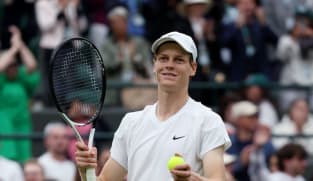 Sinner overpowers Shelton to reach Wimbledon quarter-finals