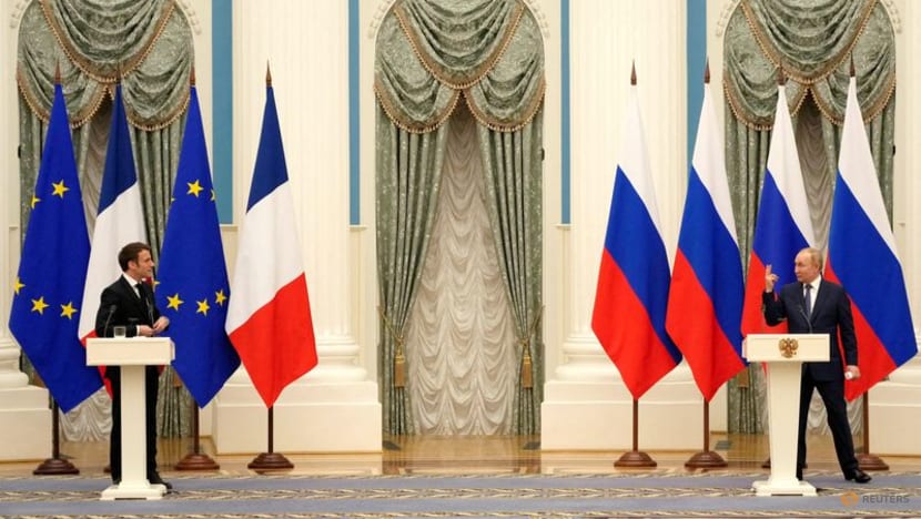 Putin and Macron discuss need to step up Ukraine diplomacy: Kremlin Putin and Macron discuss need to step up Ukraine diplomacy: Kremlin