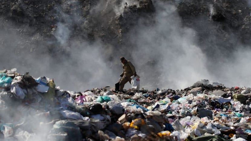 Kyrgyz eco-activist's 'trashion' tackles a burning problem Kyrgyz eco-activist's 'trashion' tackles a burning problem