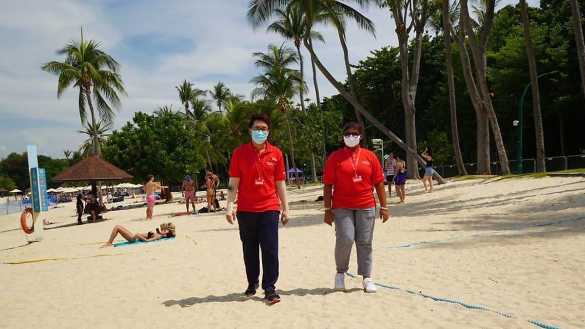 Sentosa Beachgoers No Longer Required To Make Reservations For Visits Cna Sentosa Beachgoers No Longer Required To Make Reservations For Visits Cna