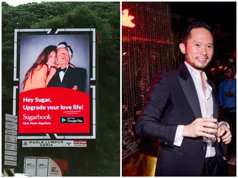Billboards for the app (left) were seen in Bangsar and Bukit Kiara. Mr Darren Chan, Sugarbook's founder and chief executive officer believes it is unfair to call for the app to be banned in Malaysia.