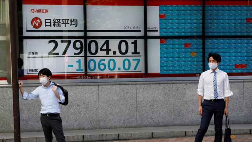 Stocks hold gains on easing Fed taper worries as Powell speech awaited Stocks hold gains on easing Fed taper worries as Powell speech awaited
