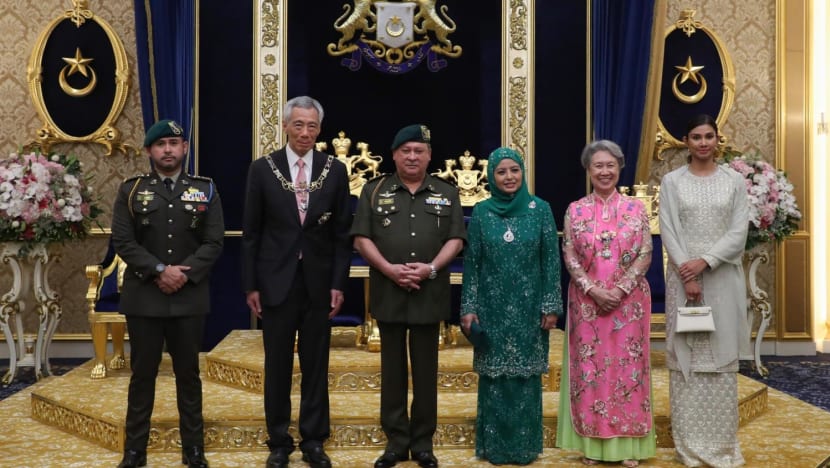  Johor Sultan to meet President Halimah, PM Lee during official visit to Singapore