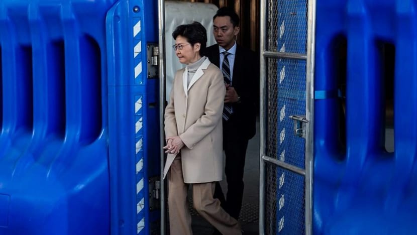 Hong Kong leader Carrie Lam does not rule out reshuffle, says focus is restoring order