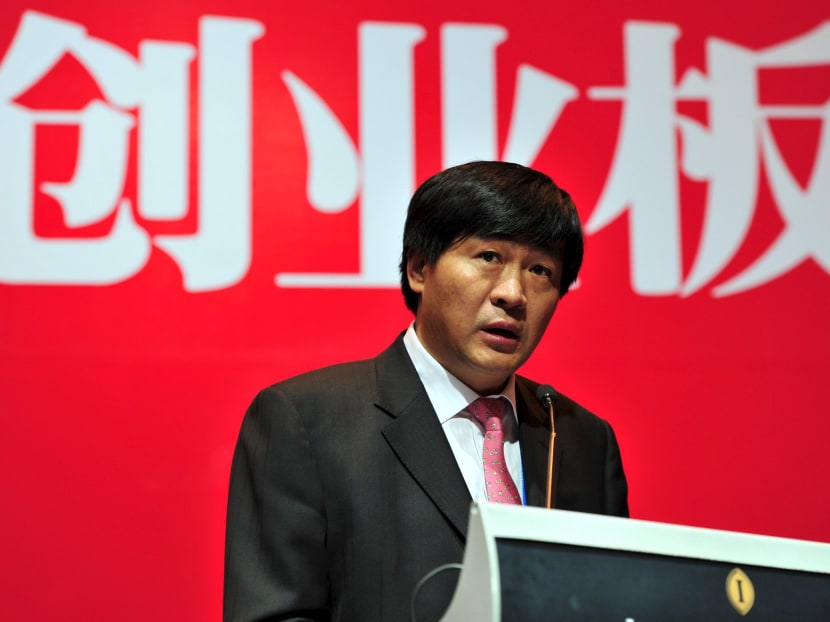 Cheng Boming, president of CITIC Securities, attends a seminar in Shenzhen, Guangdong province, China, in this Oct 29, 2010 file photo. Photo: Reuters