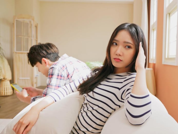 phubbing phone snubbing relationship istock 1481418267