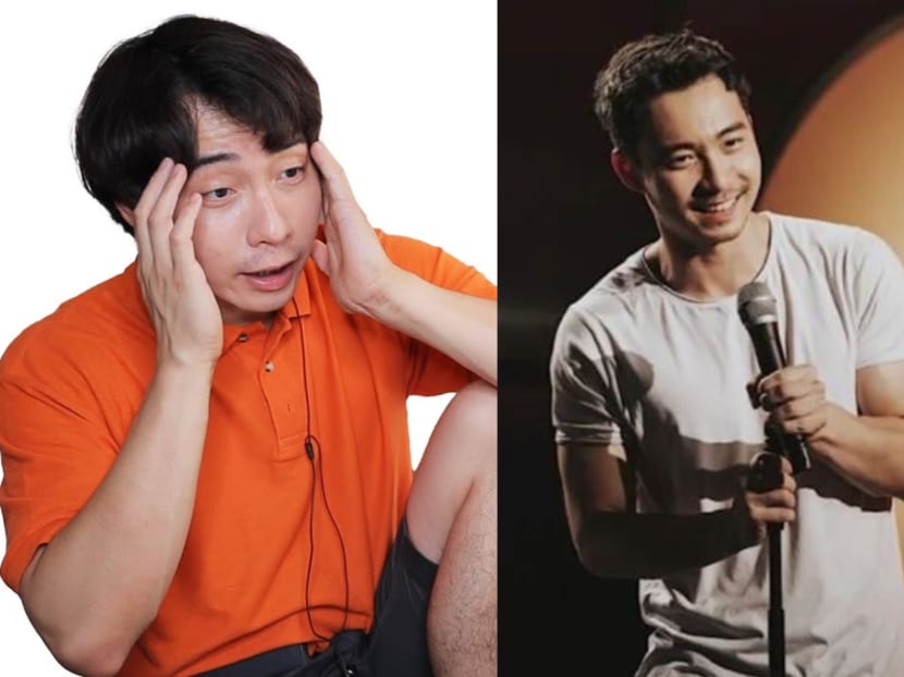 Uncle Roger (left), a sketch created by Malaysian stand-up comedian Nigel Ng. Uncle Roger (left), a sketch created by Malaysian stand-up comedian Nigel Ng.