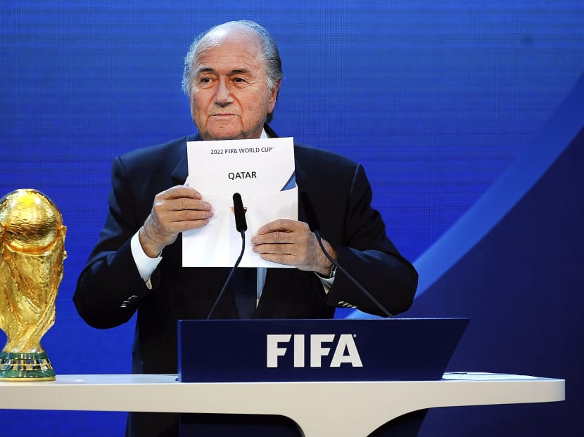 The decision to pick Russia and Qatar to host the 2018 and 2022 World Cups, respectively, has come back to haunt Blatter and FIFA. PHOTO: GETTY IMAGES