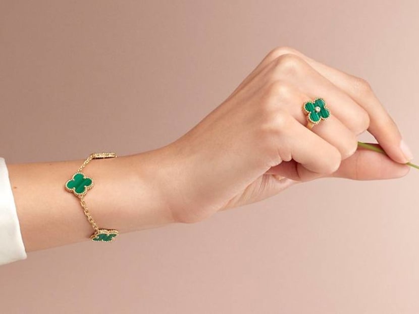 Christian Dior bracelet fourleaf clover 28  eBay