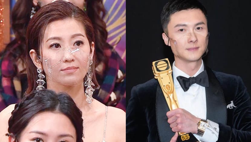 Yoyo Chen Says The Blank Expression She Gave During Husband Vincent Wong’s Acceptance Speech Was ’Cos Of A Headache