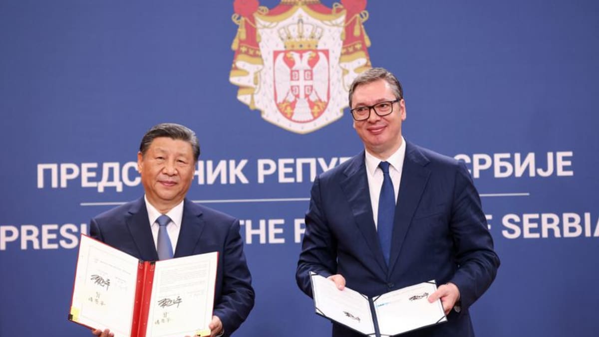 China's Xi welcomed to Serbia with 'respect and love'