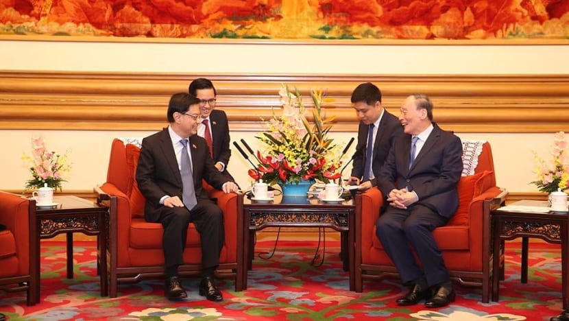 Singapore and China discuss new initiatives for cooperation, including financial connectivity Singapore and China discuss new initiatives for cooperation, including financial connectivity