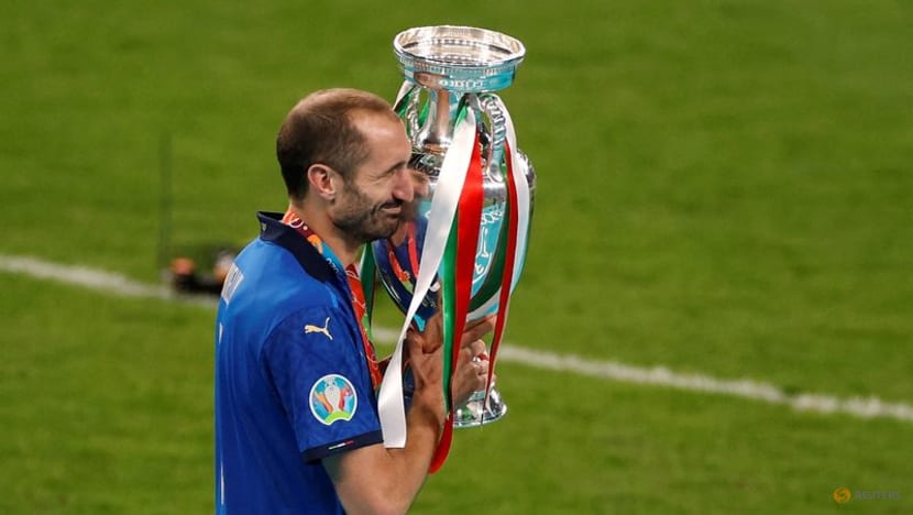 Italy's Chiellini to retire from internationals after Argentina friendly