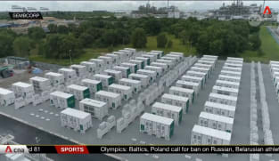 Southeast Asia's largest energy storage system opens on Jurong Island in push for solar power | Video