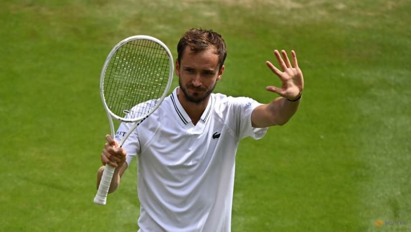 Medvedev into last eight for first time after Lehecka retires injured 