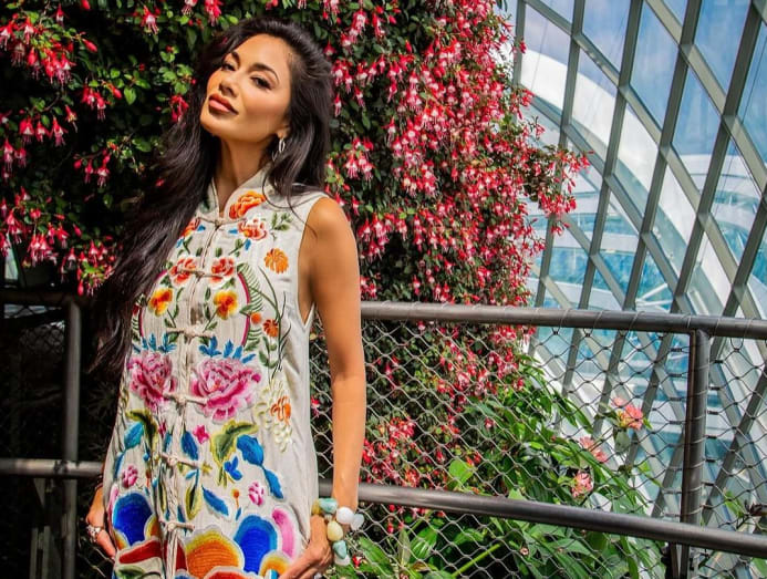 nicole scherzinger gardens by the bay