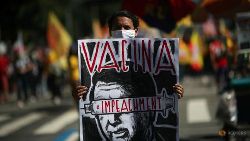 Brazilians take to streets again to demand Bolsonaro's impeachment