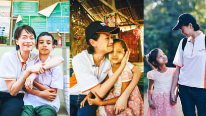 Why Meeting These Two Kids From Myanmar Meant So Much To Felicia Chin