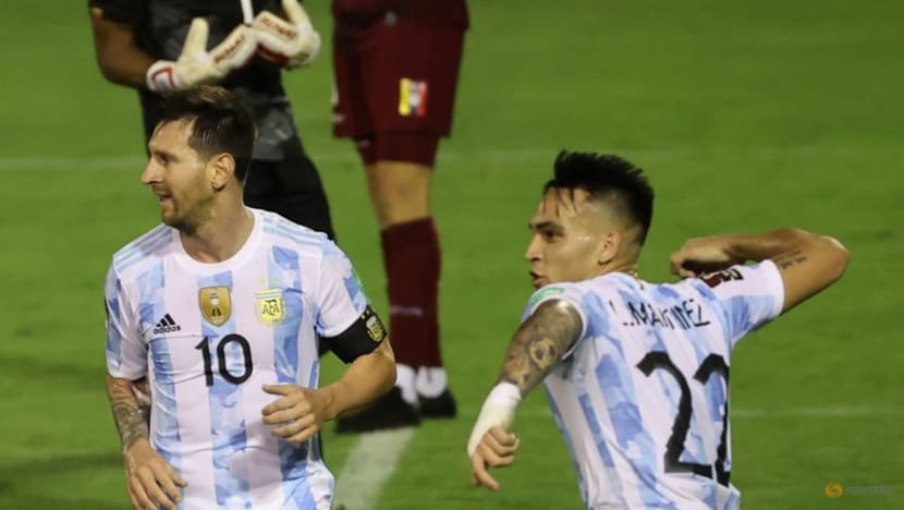 Football:Argentina enjoy comfortable win over Venezuela in World Cup qualifier Football:Argentina enjoy comfortable win over Venezuela in World Cup qualifier