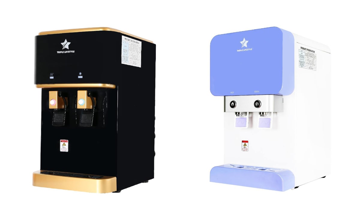 Triple lifestyle hot and cold sales water dispenser