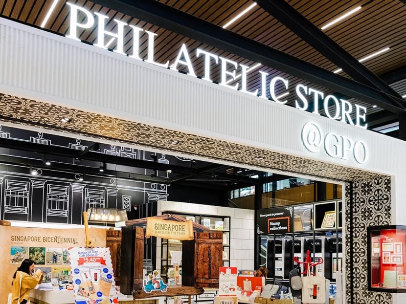 A view of the Philatelic Store@GPO in SingPost Centre, Paya Lebar.