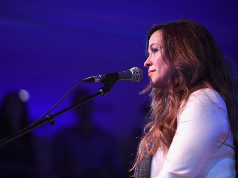 Singer Alanis Morissette sacked her manager earlier this year after growing suspicious when he could not provide information on her finances. Photo: AFP