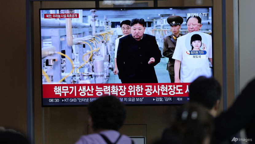 North Korea shows first photos of banned uranium enrichment site