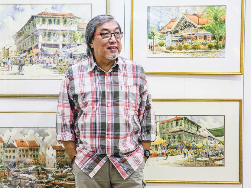 Gallery: Singapore Watercolour artist Francis Tan stages his first solo exhibition