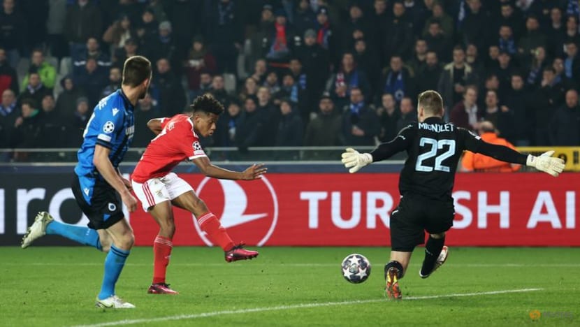 Benfica beat Brugge at the double away in Champions League Benfica beat Brugge at the double away in Champions League