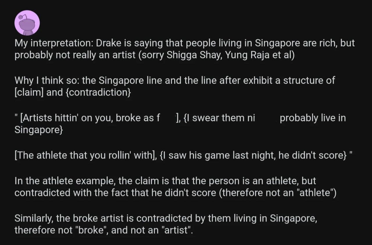 Canadian rapper Drake seemingly roasts Singapore in new song - CNA