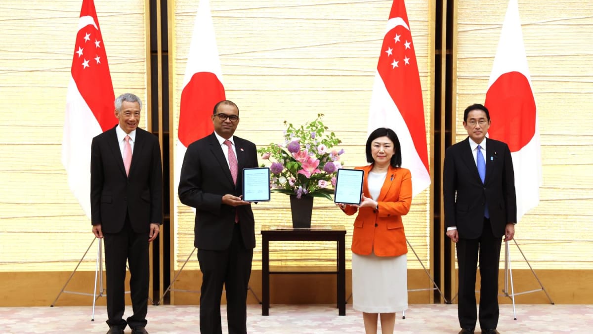 Singapore, Japan ink agreements on promoting start-ups, digital transformation for governments - CNA