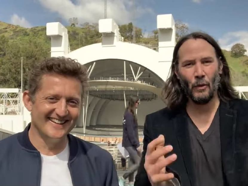 Keanu Reeves and Alex Winter confirm Bill & Ted Face The Music Keanu Reeves and Alex Winter confirm Bill & Ted Face The Music