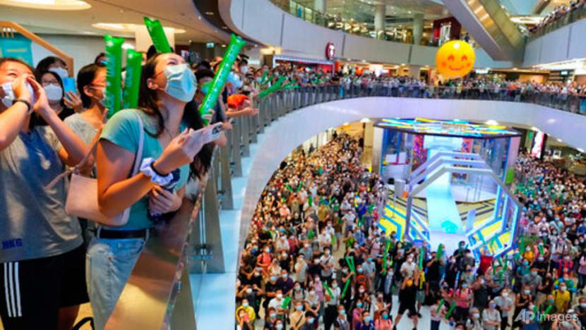 Hong Kong police arrest man for booing China anthem during Olympics broadcast Hong Kong police arrest man for booing China anthem during Olympics broadcast