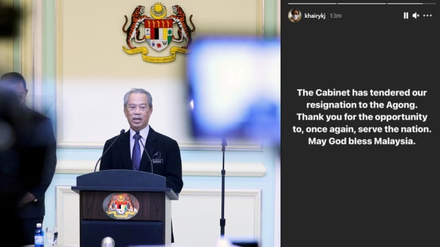 马国部长凯里：国民联盟政府内阁已向元首总辞