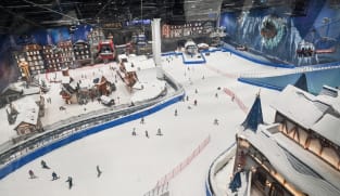 World's largest indoor ski resort opens in Shanghai as China logs hottest month