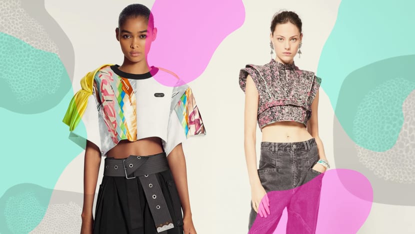 Midriffs are back – just in time to show off your hard-earned abs and obliques Midriffs are back – just in time to show off your hard-earned abs and obliques