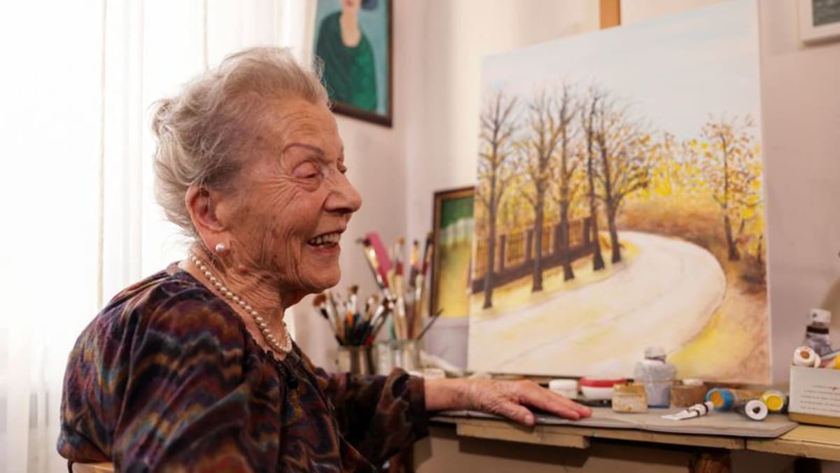 bosnian-woman-marks-100th-birthday-by-staging-her-own-art-exhibition