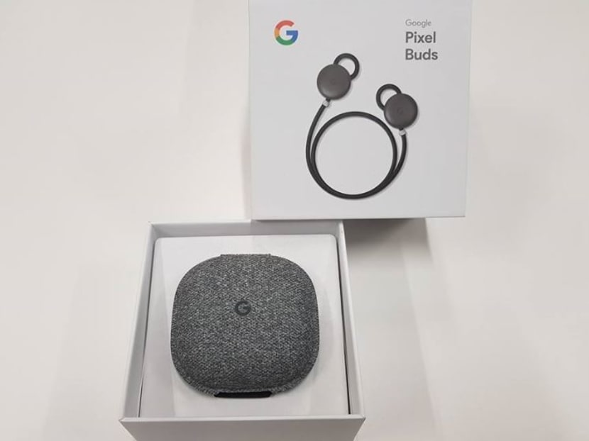 The Google Pixel Buds are available for S$238 in Just Black at Singtel Retail Shops and online from Wednesday (Dec 13). Photo: Low Youjin/TODAY