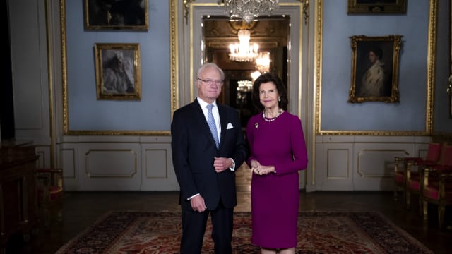 瑞典国王和王后确诊 两人正在自我隔离